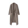 Women's Long Wool Cardigan: Over-the-Knee, Slimming, Cozy Knitwear for Autumn & Winter