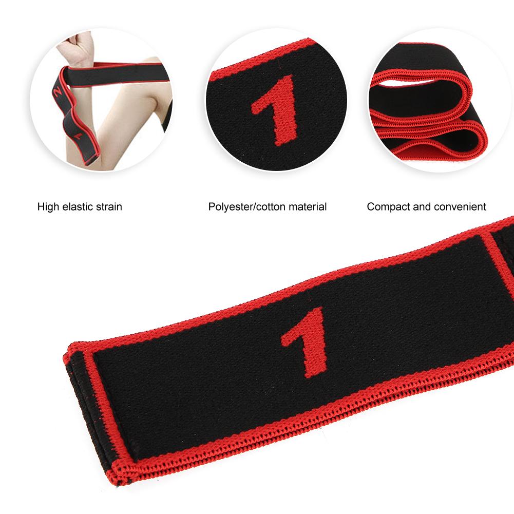 Yoga Stretch Strap Sport Fitness Indoor Yoga Strength Training Resistance BeltRed