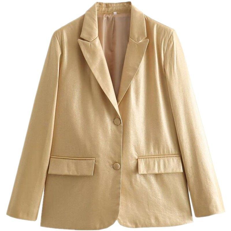 Fashion Style 2024 Spring New Women's Clothing Refined Stylish and Versatile Suit Long Sleeves Outwear 2107613 303