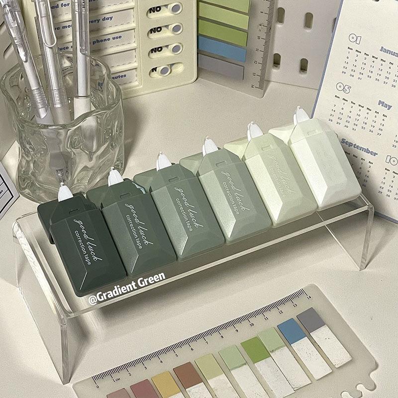 Csendes, Hordozható Kártya Stílusú Gradiens Korrektúrszalag Diákoknak - Nagy Kapacitás és Magas Érték