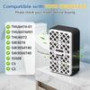 THU6474-01 Deodorizer Filter Compatible with TOTO THU6474-01, THU6474#01, THU6072, S550E, C5, C2, SW3074 SW3054T40, SW3056T40 for Bathroom Toilet