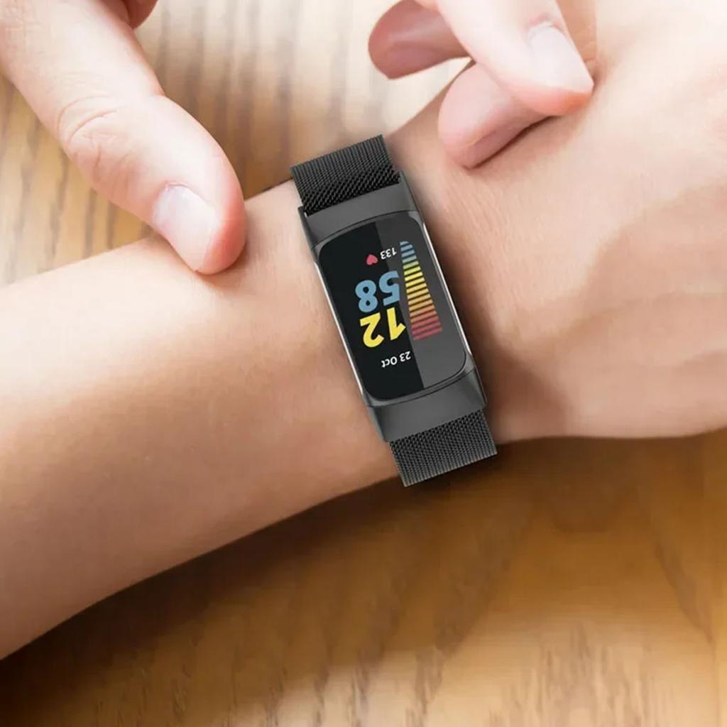 Banda de Nailon Deportiva Para Fitbit Charge 6 5 Correa Elástica Transpirable Correa de Reloj Para Fitbit Charge 5/Charge 6 Pulsera Trenzada Correa