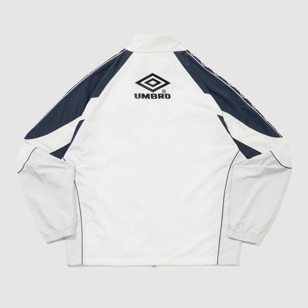 Umbro Hbl Og Stand Neck Windbreaker Jacket Ivory Ur121Cjk23