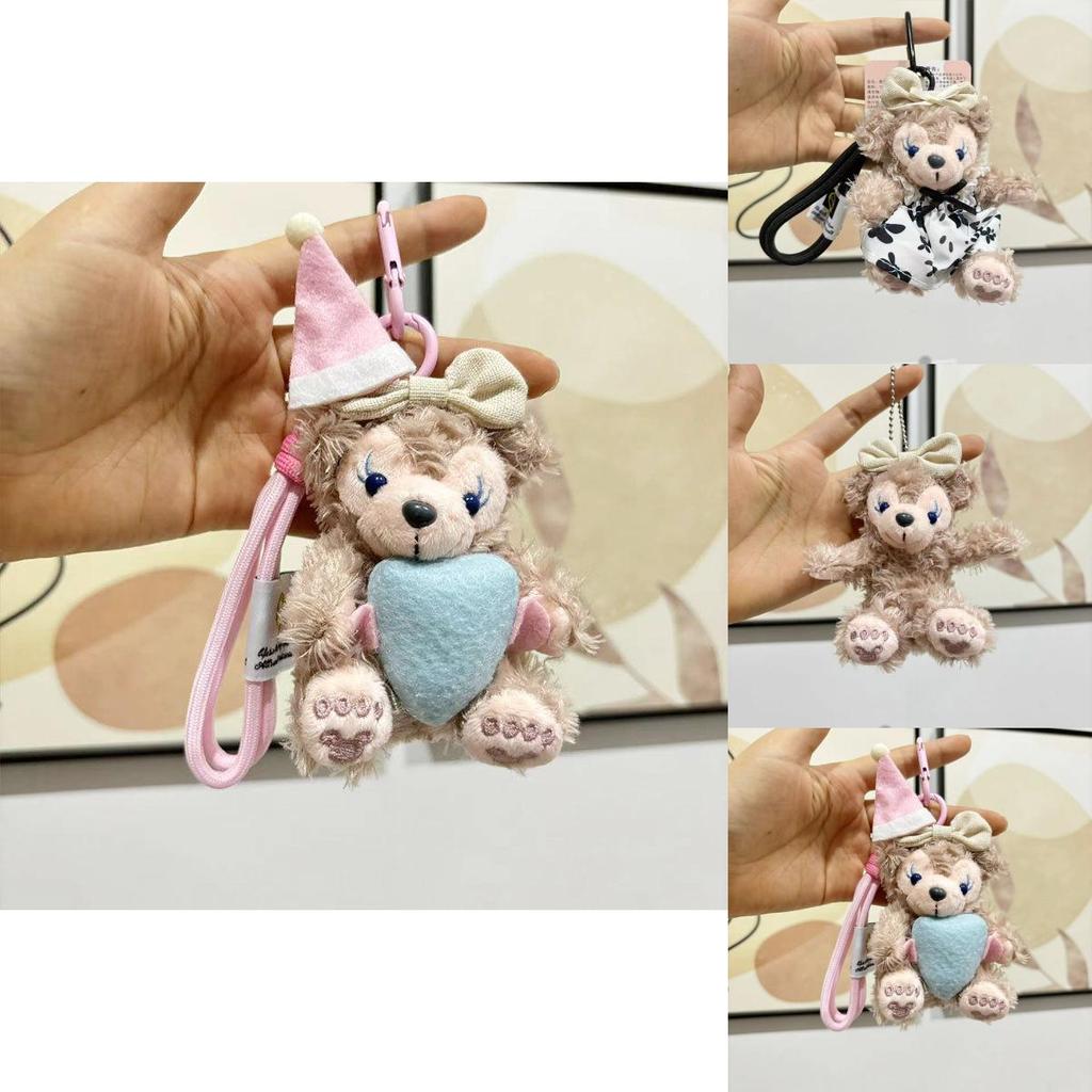 Adorable Fox Plush Doll Keychain For Girls Soft Pp Cotton Cute Stuffed Animal