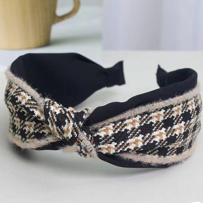 Women's Retro Wide Headband: Versatile Hair Clip for Washing Face & Masks