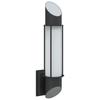 VidaXL Applique murale d'extérieur noir acier inoxydable, éclairage mural d'extérieur, lampe murale de jardin, applique 4006294