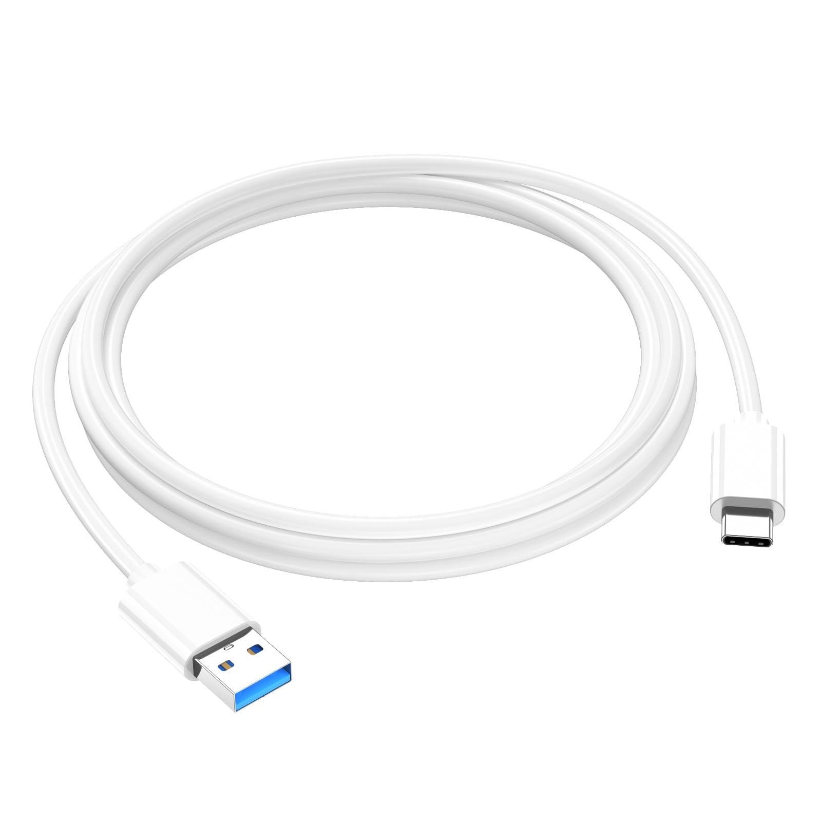 

Совместимый с iPhone 15 Зарядный USB Gen 2 10 Гбит/с Передача данных Совместим с iPhone MacBook iPad Другими Android и прочим [90 см - 2 шт.] Кабель USB-C, 3.1/3.2 белый