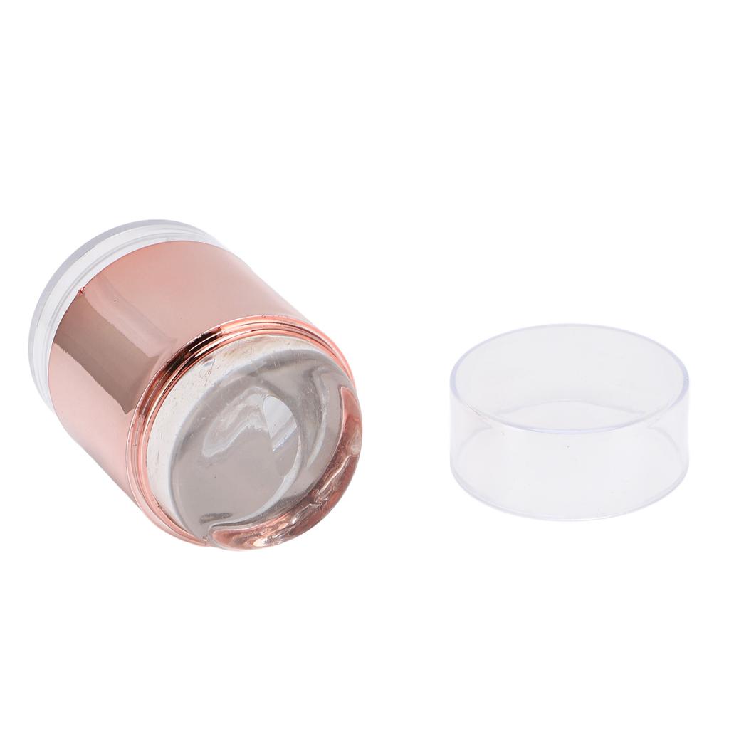 Nail Art Stamper Kit Strong Adhesive Clear Double Headed Nail Art   Stamper with Lace Floral Pattern Board