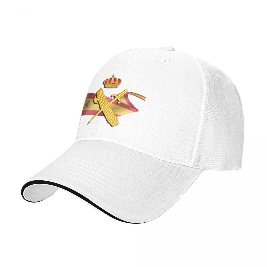 Brave Civil Guard Spain Flag Sport Baseball Caps Men Printing Female Beach Coquette Hat Peaked Cap