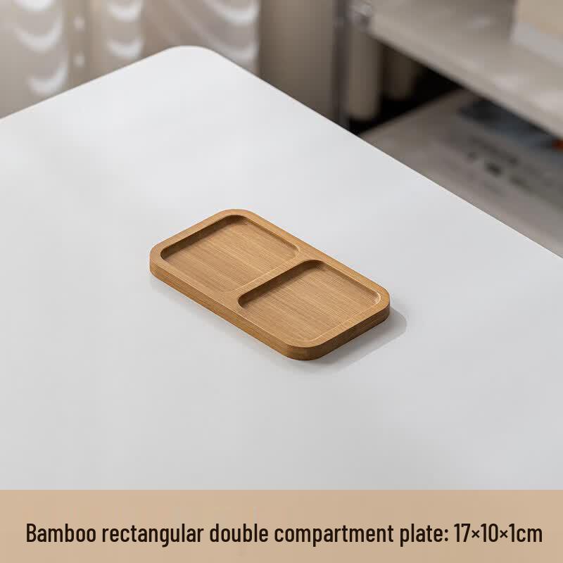 Japanese Style Rectangular Wooden Tray