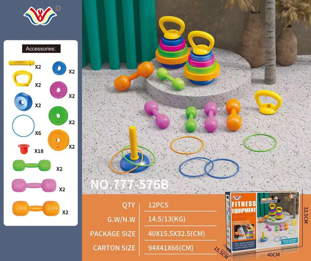 Verstellbare Hantel- und Langhantelspielzeuge für Kinder - Mit Wasser/Sand füllbare Gewichte für das Armtraining im Kindergarten/in der Grundschule