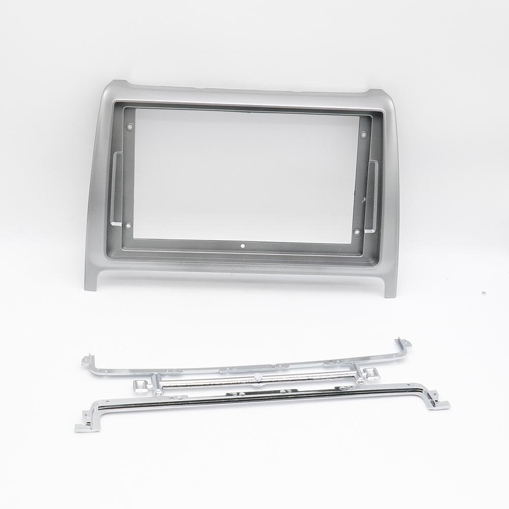 9 Inch for Volkswagen POLO 2014 Central Control Navigation Frame, Android Large Screen Navigation, Modified Audio Panel Only frame silvery