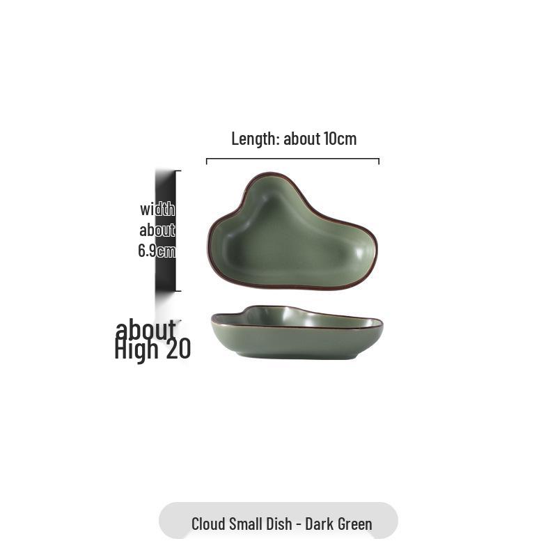 Nordic Style Ceramic Spoon Rest and Dipping Sauce Dish