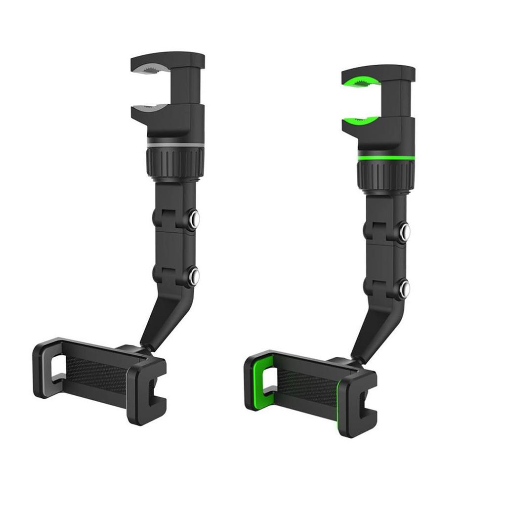 Multi-function 360° Universal Rearview Mirror Phone Holder