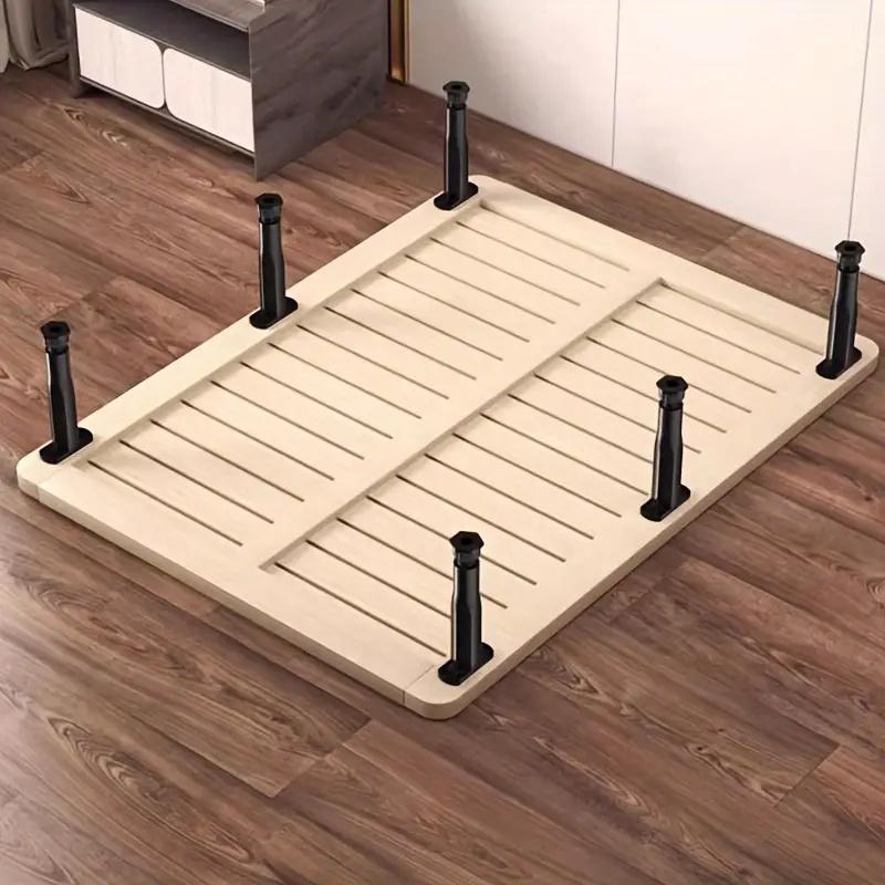 4/8 piezas para camas, sofás, tocadores y otros muebles. Soporte de listones centrales, pies de muebles duraderos, pueden mejorar el agarre. (como soporte auxiliar)