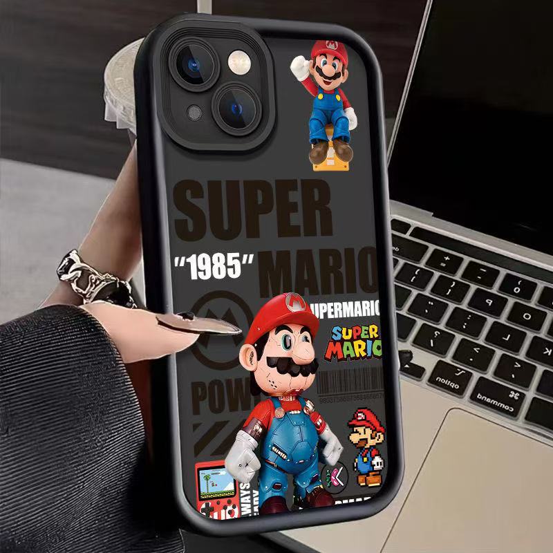 English cartoon for iphone16pro mobile phone case Apple 15 anti-drop 1413promax new 12x