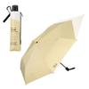 Umbrella IZA BACKPACK GUARD Beige X Light UV Heat Water Folding Umbrella for 2025Men's All-Weather Type Off-White [100% Blocking, 100% Cut, UPF50+,