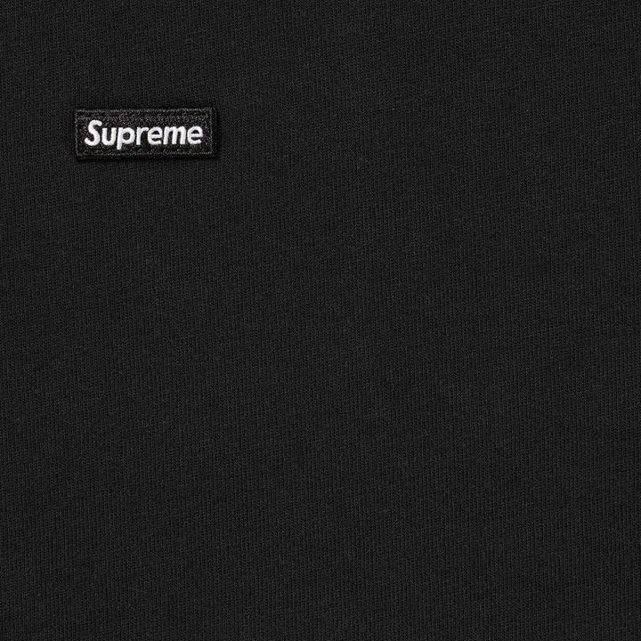 Supreme Small Box L/S Tee Black