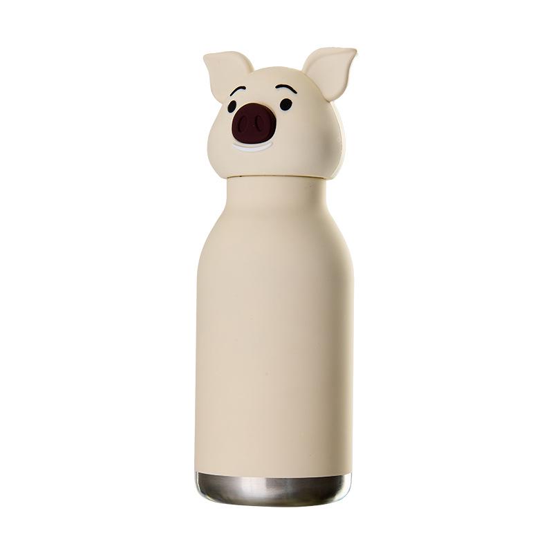 304 Stainless Steel Insulated Water Bottle for Kids – Cute Animal Design, Portable for Outdoor Sports