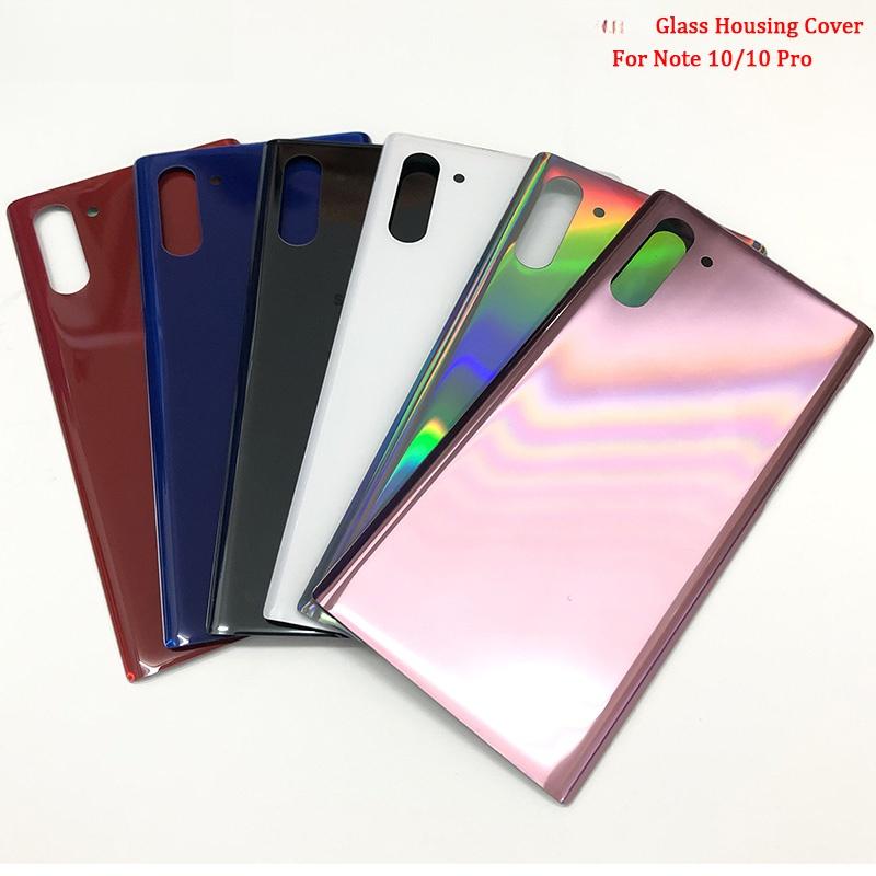 For Samsung Galaxy Note 10 / Plus Glass Battery Back Cover Door Housing Replacement Repair Parts