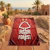 Nottingham Forest Thema Strandtuch Weich Schnell?Trockenes Handtuch für den Sommerstrandurlaub beim Schwimmen