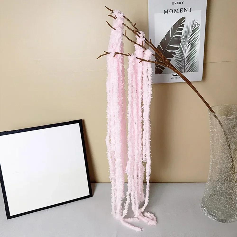 Multicolor Amaranthus Artificial Hanging Plant Ornament Yarn Simulated Amaranthus Caudatus Accessories Photo Props