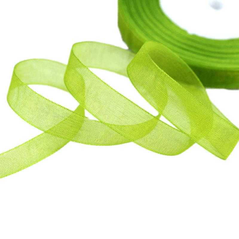 (50 yards/roll) 12mm organza ribbons wholesale gift wrapping decoration Christmas ribbons