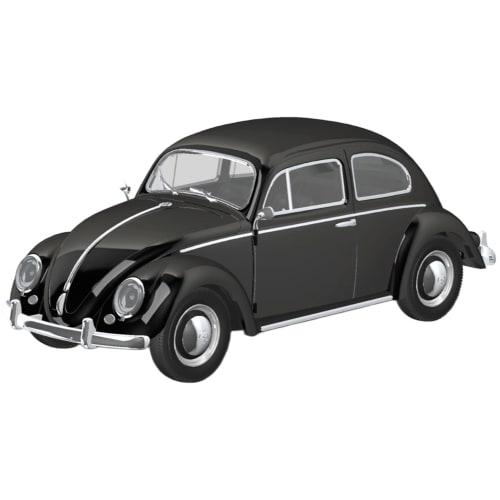 

Aoshima Bunka Kyozai 1/32 Scale Rakupla Snap Kit No. 20-BK Volkswagen Beetle Black Pre-Colored Plastic Model Kit (Car)