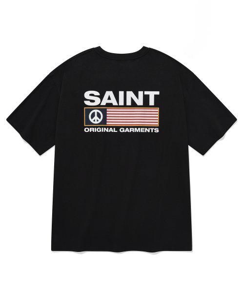 SAINTPAIN Sp Peace Logo T-Shirt - Black