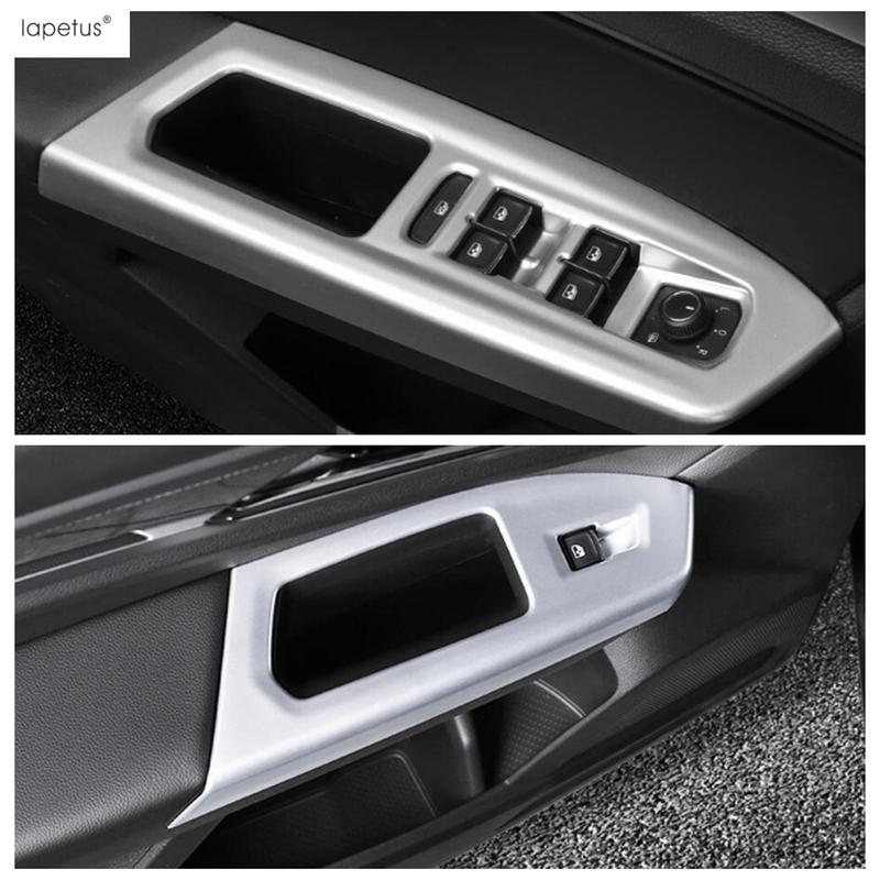 Window Lift / Head Light / Steering Wheel / Middle Air AC Cover Trim Accessories For VW Volkswagen Atlas / Teramont 2017 -