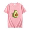 Avocado Cat Funny Unisexs T Shirt Graphic T Shirts Cotton Tshirt Short Sleeve Tshirts Summer Oversized Tshirt Unisexs Clothing