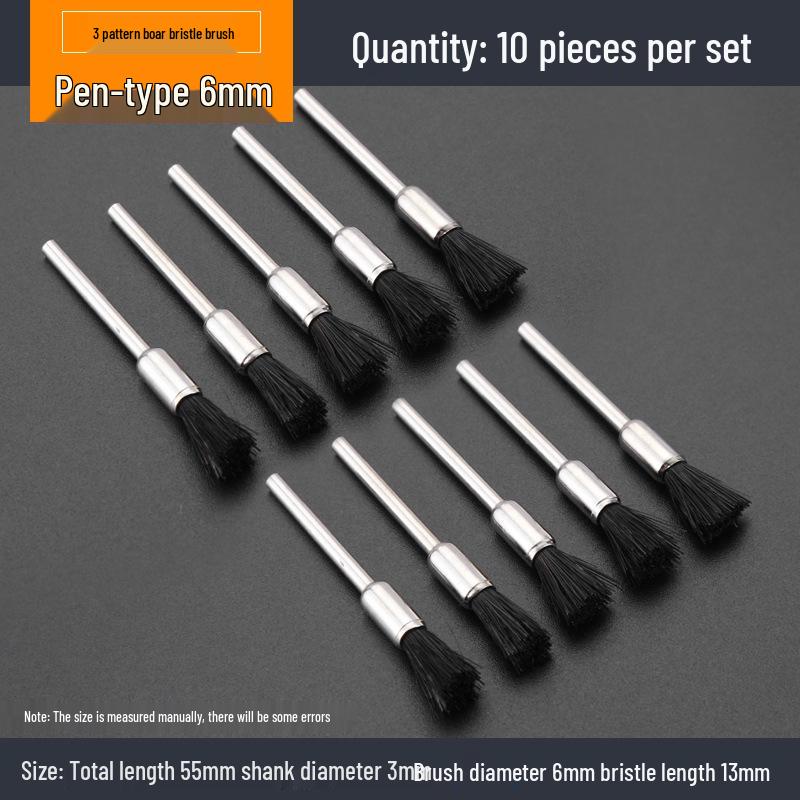 Steel Wire Brush Head for Electric Grinder – Copper Polishing & Walnut/Wood/Bodhi Cleaning Tool