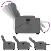 Vidaxl Lift-up Massage Chair, Electric, Reclining, Dark Grey