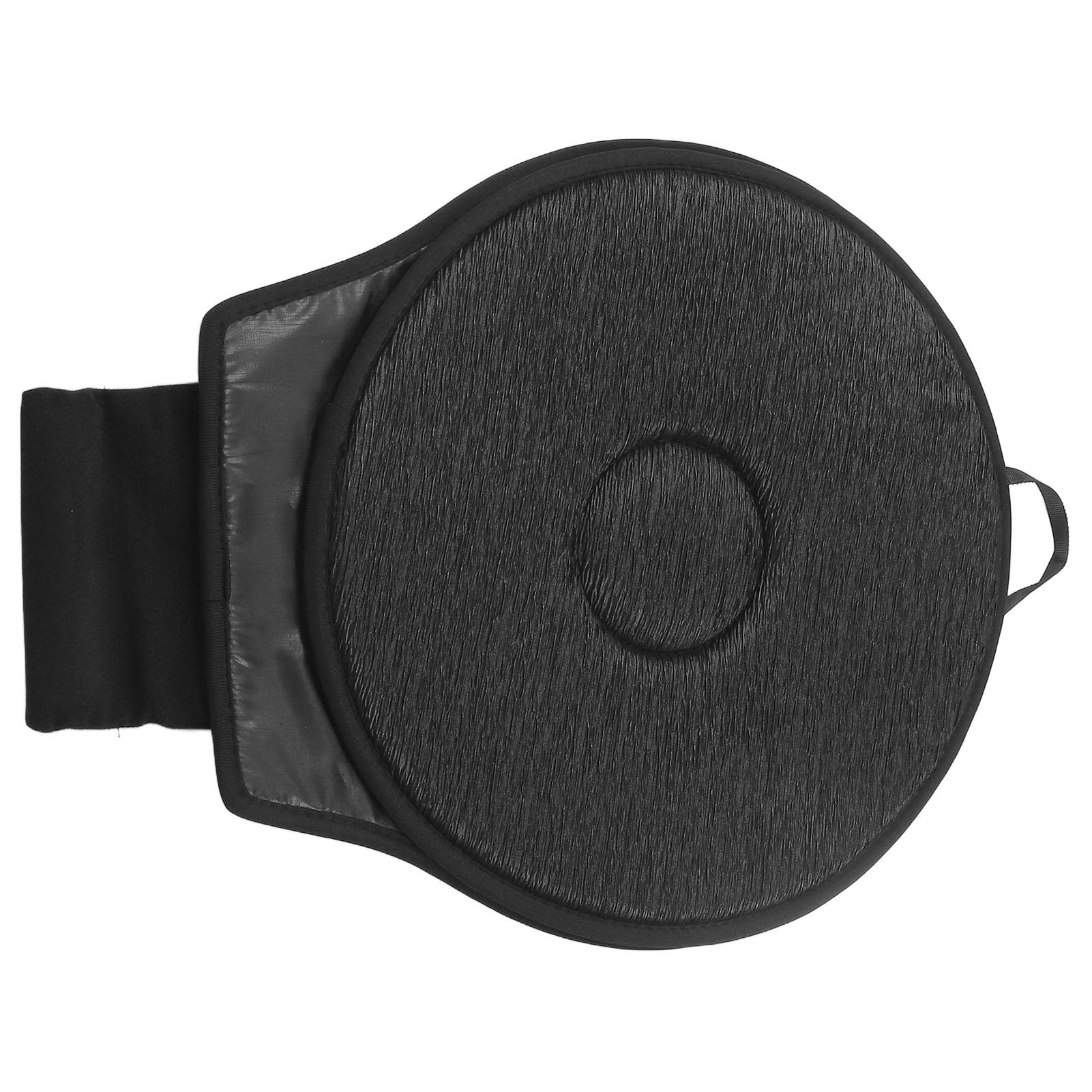 

Подушка для автомобильного сиденья, портативная, мягкая, дышащая, вращающаяся на 360 градусов, подушка для сиденья для пожилых и беременных чёрный