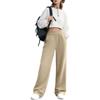 Women's Fashion Loose Solid Color With Pockets Elastic Waist Sports Casual Pants