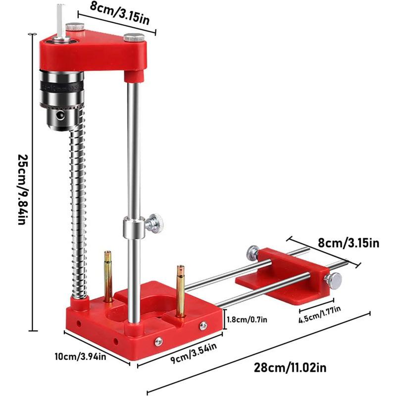 Portable Woodpecker Precision Hole Drilling Locator for Woodworking
