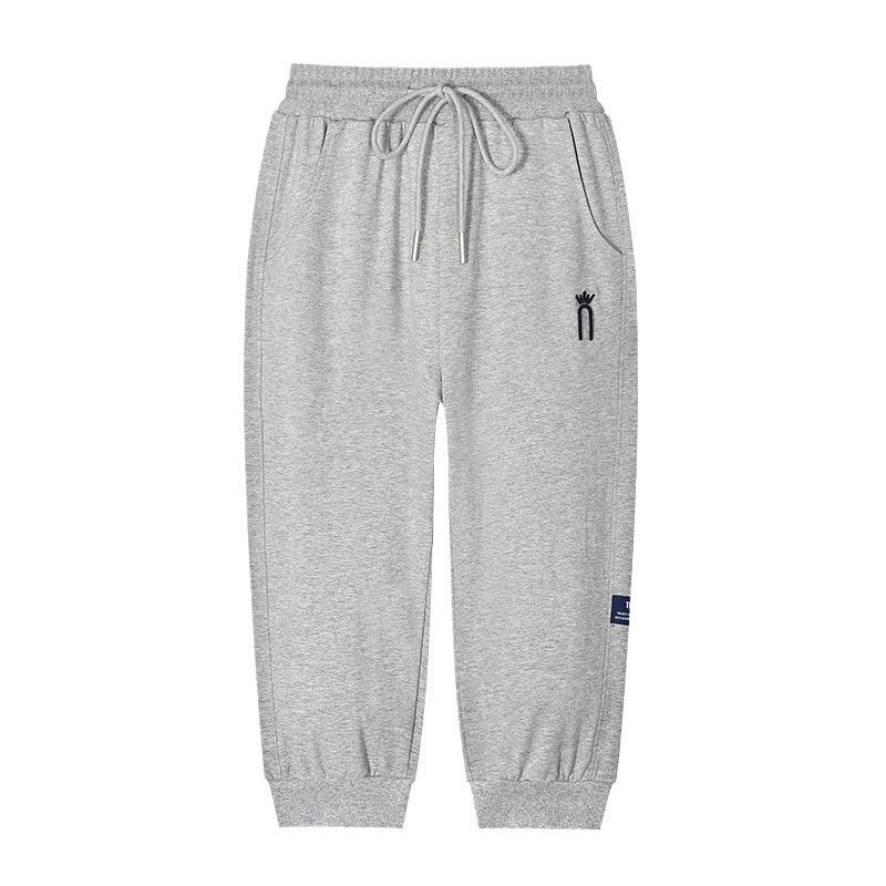 Damen Slim-Fit Cropped Sommer Haremshose - Petite Sieben-Punkt-Stil