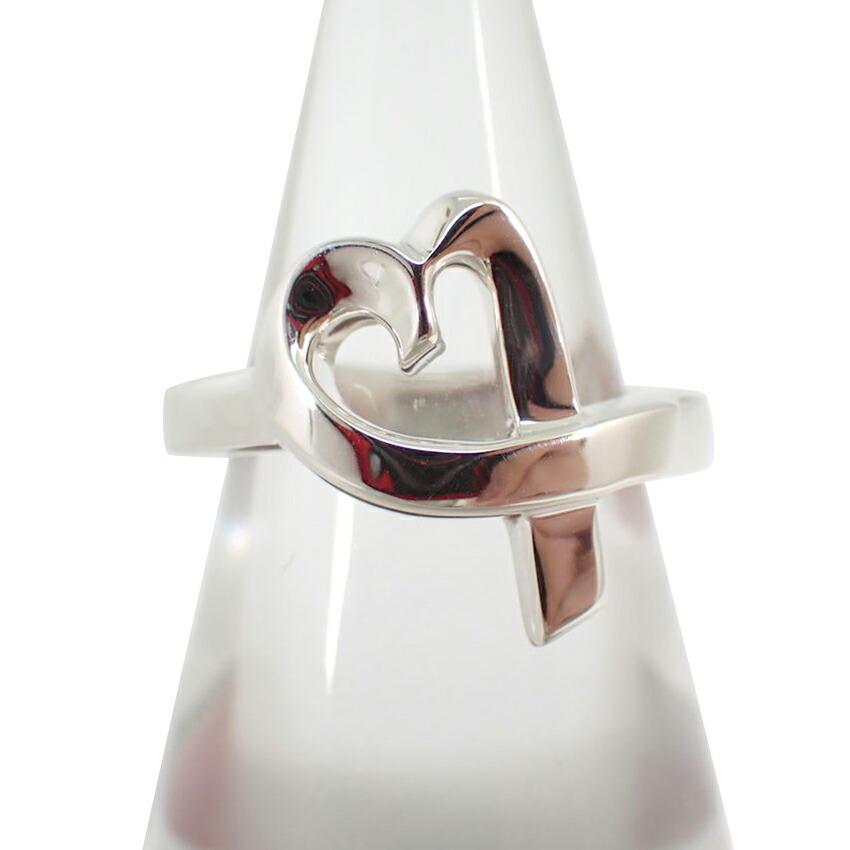 

[Б/у] Кольцо TIFFANY/Tiffany 925 Loving Heart No. 8 [г364-24]
