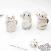 New Cute Cat Ceramics Coffee Mug with Spoon Creative Hand Painted Novelty Gifts Drinkware Milk Tea Cups