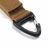 Clip de ceinture multifonctionnel en sangle Molle, mousqueton d'escalade, boucle, chaîne suspendue en Nylon haute résistance