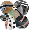 1pair 3.93x39.37inch  Strong Self Adhesive Fastener Hook and Loop Strips with Glue Double-Side Mounting Tapes DIY Craft