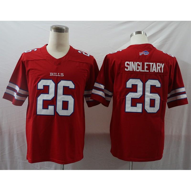 Buffalo Bills NFL Football Jersey 17 Josh Allen 27 Stefon Diggs 14 Isaiah Whitehead Authentic Style Fan Wear