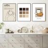 Vintage Minimalist Coffee Definition Coffee Cup Abstract Line Nordic Poster Canvas Painting Wall Art Pictures Home Kitchen Decor