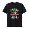 Special Paraprofessional Teacher SPED Teachers Autism T Shirt Vintage Washed Unisex Stylish Homme Fashion Graphic Stretched