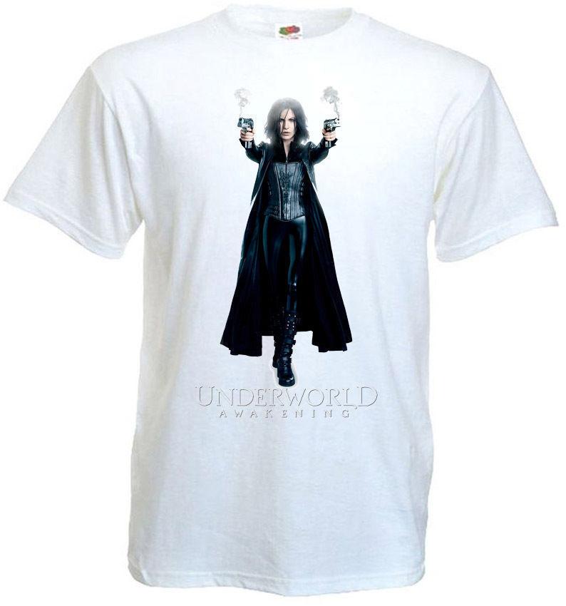

26 Underworld Awakening v3 T shirt white movie poster all sizes S-5XL Unisex T-Shirt XXXL