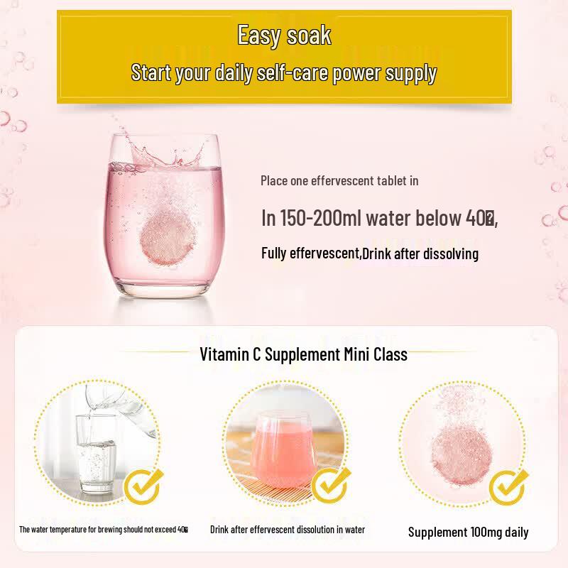 Swisse Vitamin C + Zinc Effervescent Tablets