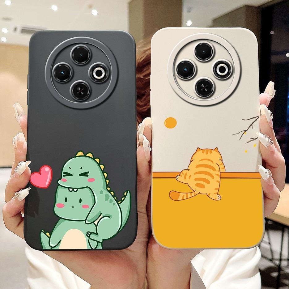 For Tecno Spark 30C Case Kl5 Kl5n Cute Fashion Cartoon Cover Full Cameras Protection Case For Tecno Spark 30C Spark30C Soft Bags