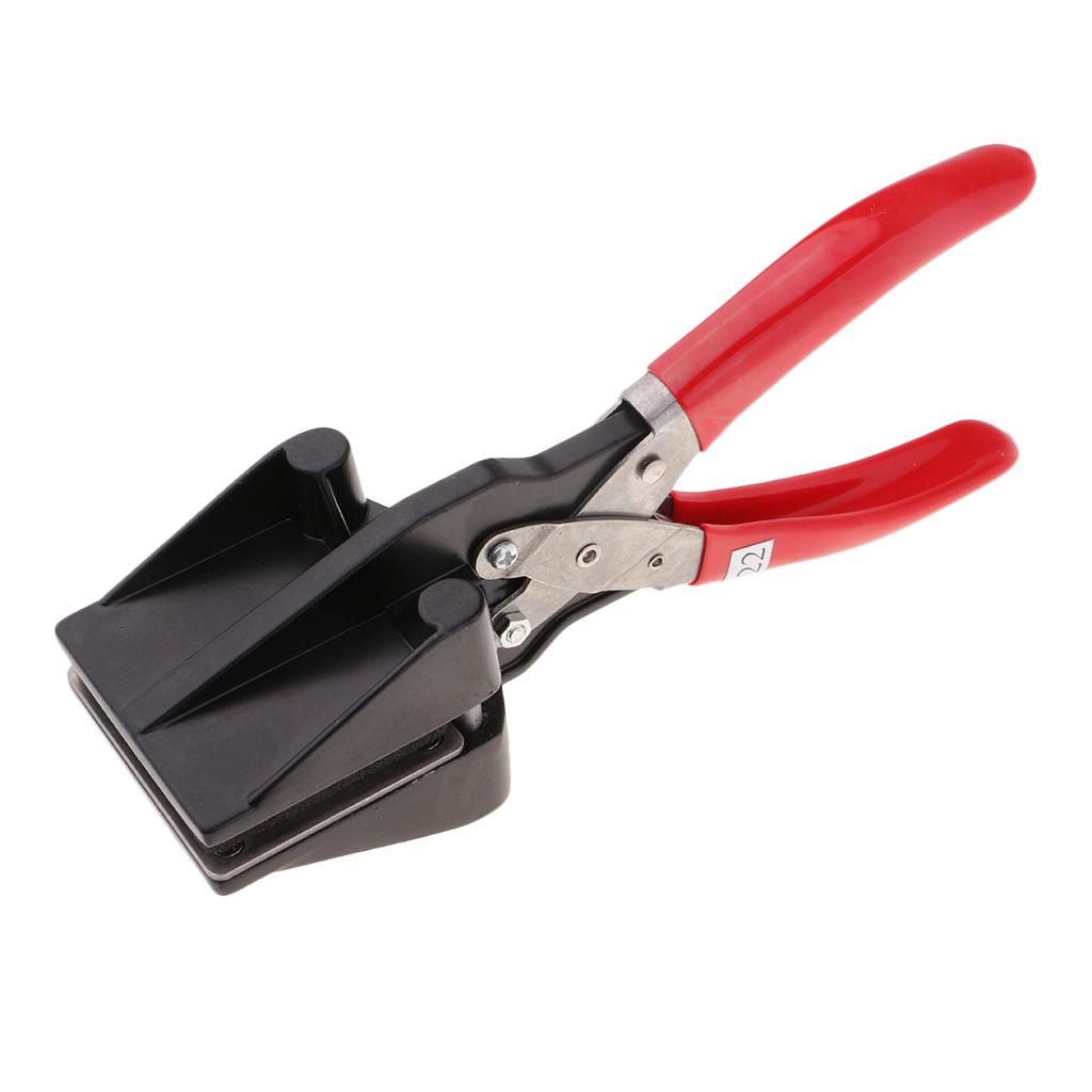 22x32mm ID Photo Punch Keyring Picture Die Cutter Handheld Photography Plier Cutting Tool