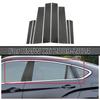 Real Carbon Fiber B Pillar Trim Sticker Panels For BMW X6 2009-2014 Car Exterior Styling Accessories Kit Sets Replacement Panels
