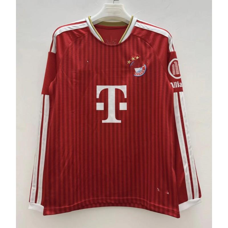 26/27 Season Long Sleeve Football Jersey Arsenal Paris Man Utd Bayern Adult Male Soccer Match Top